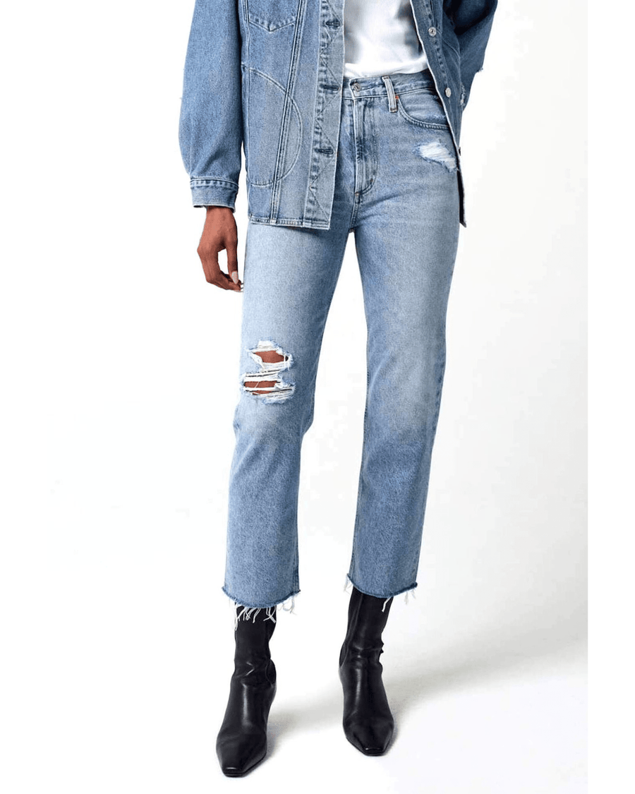 Citizens of Humanity Clothing Small | US 25 Daphne Crop In Aster