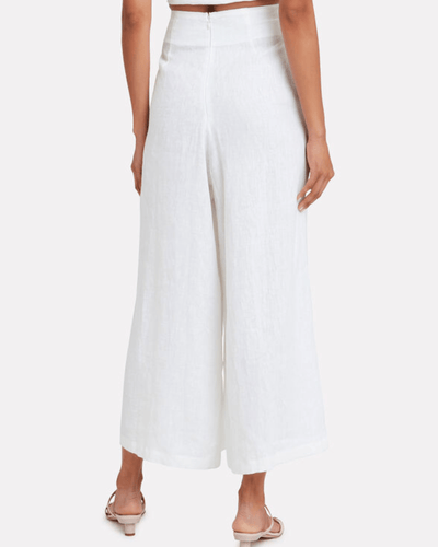 Faithful the Brand Clothing XS Meridian Linen Wide Leg Trousers