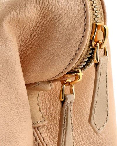 Fendi Bags One Size Fendi "Chameleon Convertible Satchel Leather Medium"
