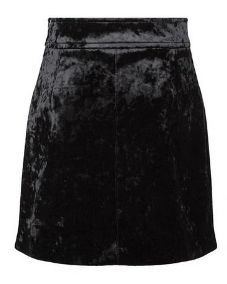 Sandro Clothing Small Sandro Velvet Mid-Length Skirt