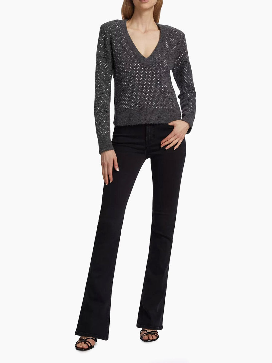 Veronica Beard Clothing XS Pablah Studded Alpaca Blend Sweater