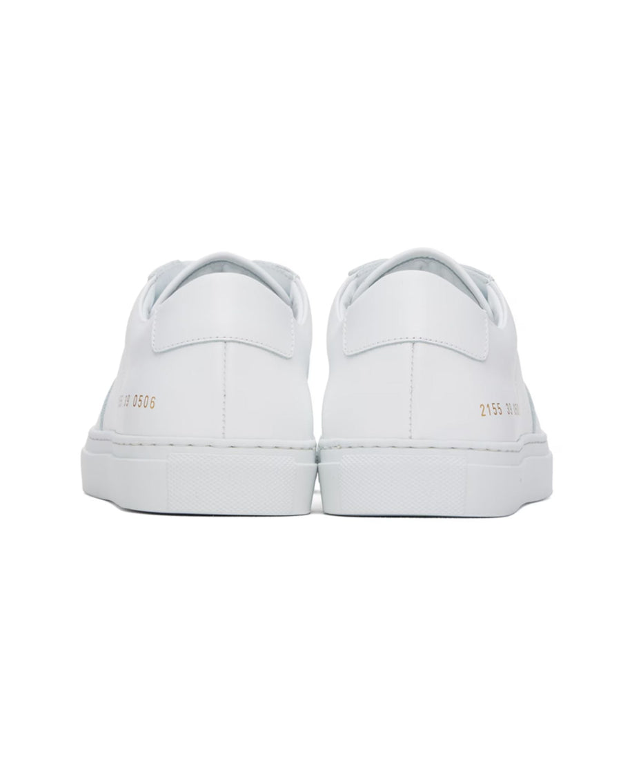 Woman by Common Projects Shoes Large | IT 40 I US 10 Woman by Common Projects White BBall Low Sneakers