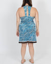 Trina Turk Clothing XL | US 12 Sleeveless Zebra Printed Dress