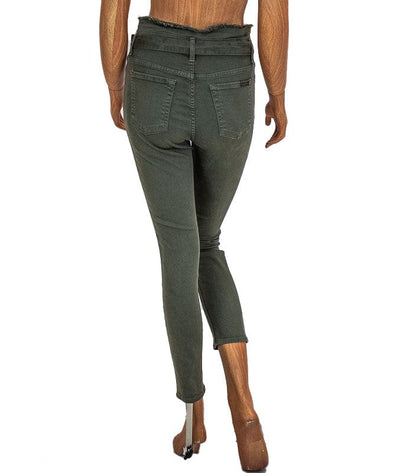 7 for all Mankind Clothing Small | US 26 Green High Waisted Jeans