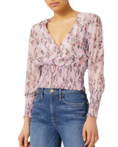 Silk Elin Floral Top