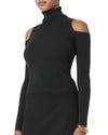 A.L.C. Clothing Small Mervyn Cold Shoulder Turtleneck