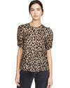 A.L.C. Clothing XS Kati Leopard Puff Sleeve Tee