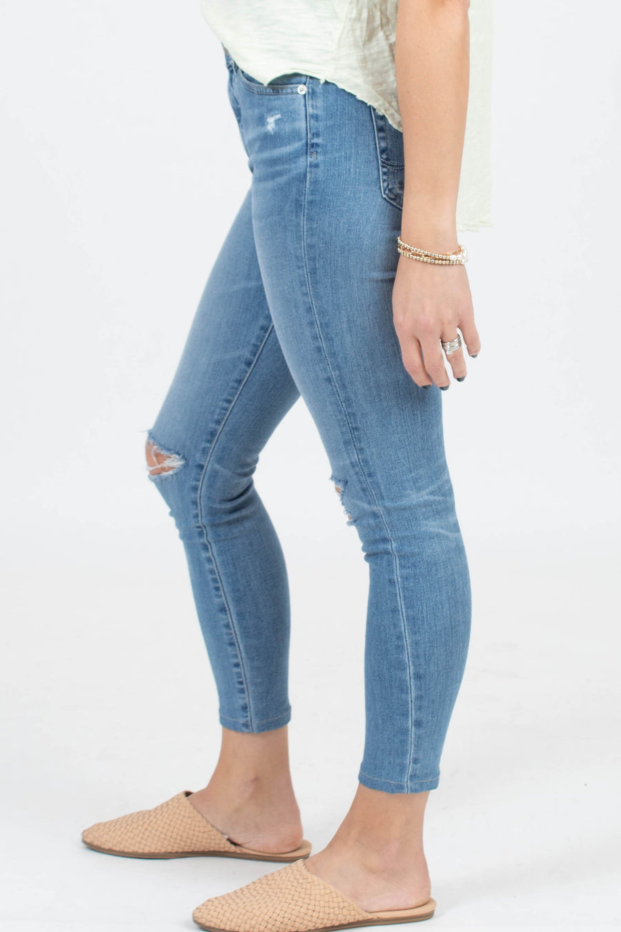Adriano Goldschmied Clothing XS | 25 "The Farrah Skinny Ankle" Jeans