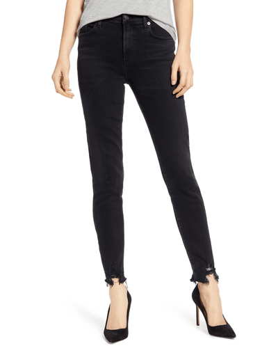 AGOLDE Clothing Small | 25 Sophie High Rise Distressed Hem Jeans