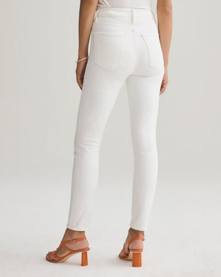 AGOLDE Clothing XXS | US 24 High-Rise "Nico" Skinny Jeans in White
