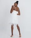 Aidan Mattox Clothing XS | US 2 Feathered Sleeveless Dress