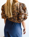 Aish Clothing XS Cropped Wrap Blouse