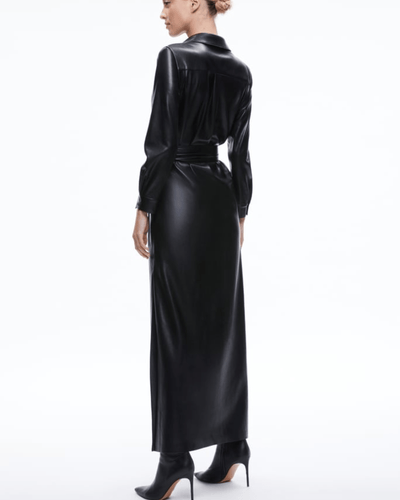 Alice + Olivia Clothing Large Chassidy Vegan Dress