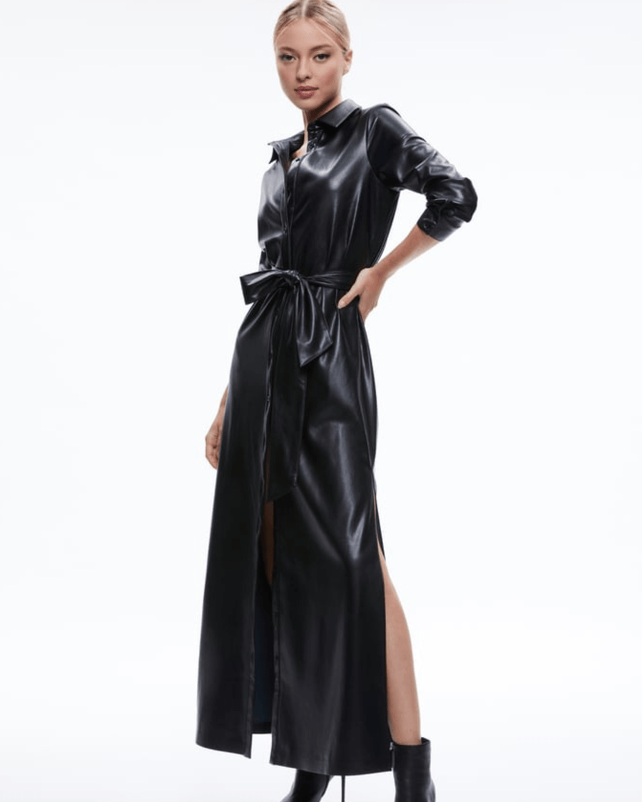 Alice + Olivia Clothing Large Chassidy Vegan Dress