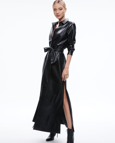Alice + Olivia Clothing Large Chassidy Vegan Dress