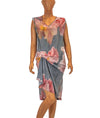 ALLSAINTS Clothing Medium | US 6 Floral "Jodelle" Silk Dress