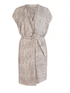 ALLSAINTS Clothing Medium | US 6 Silk Dress with Waist Belt