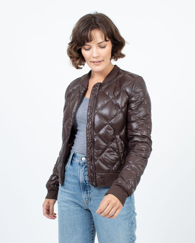 ALO Yoga Clothing Small Diamond Quilted Puffer