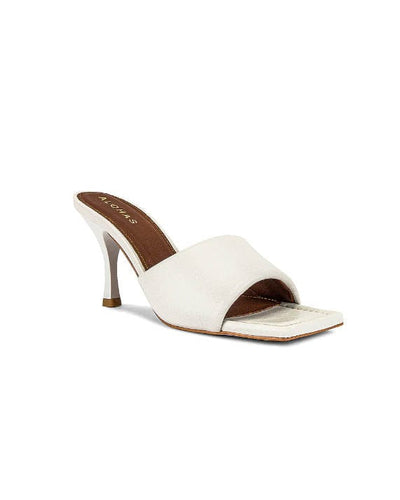 Alohas Shoes Small | US 6 Cream "Puffy Sandals"