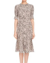 Altuzarra Clothing Small "Jae" Animal Print Silk Dress