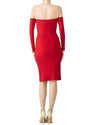 Amanda Uprichard Clothing Medium "Nicolette" Off Shoulder Dress