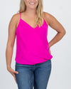 Amanda Uprichard Clothing Small Hot Pink Silk Tank