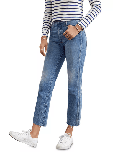 AMO Clothing Medium | US 28 AMO Lover Boy Darling High-Rise Cropped Jeans