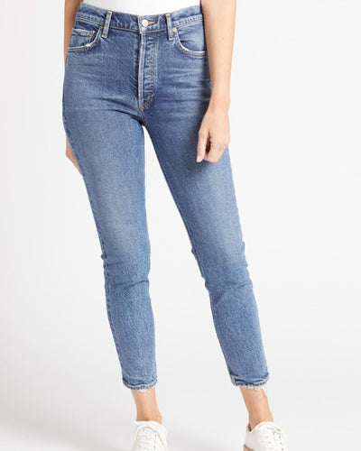 AMO Clothing Small | 26 "Toni" Mid Rise Straight Jeans