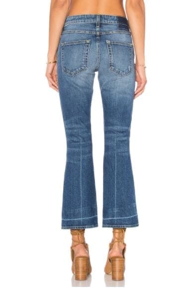 AMO Clothing Small | US 27 Jane Cropped Flare Jeans