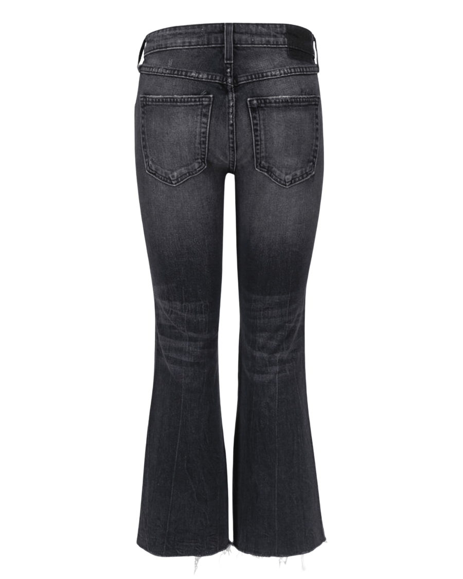 AMO Clothing XS | 25 Kick Crop High-Rise Flare Jean
