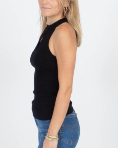 Amour Vert Clothing XS Keyhole Black Tank