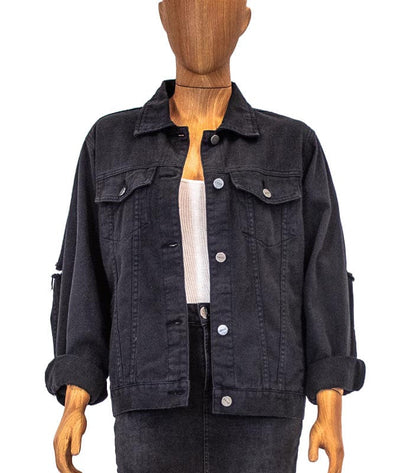 Amuse Society Clothing Medium Distressed Denim Jacket