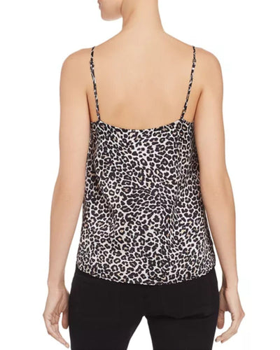 Anine Bing Clothing Small Anine Bing Silk Leopard Cami