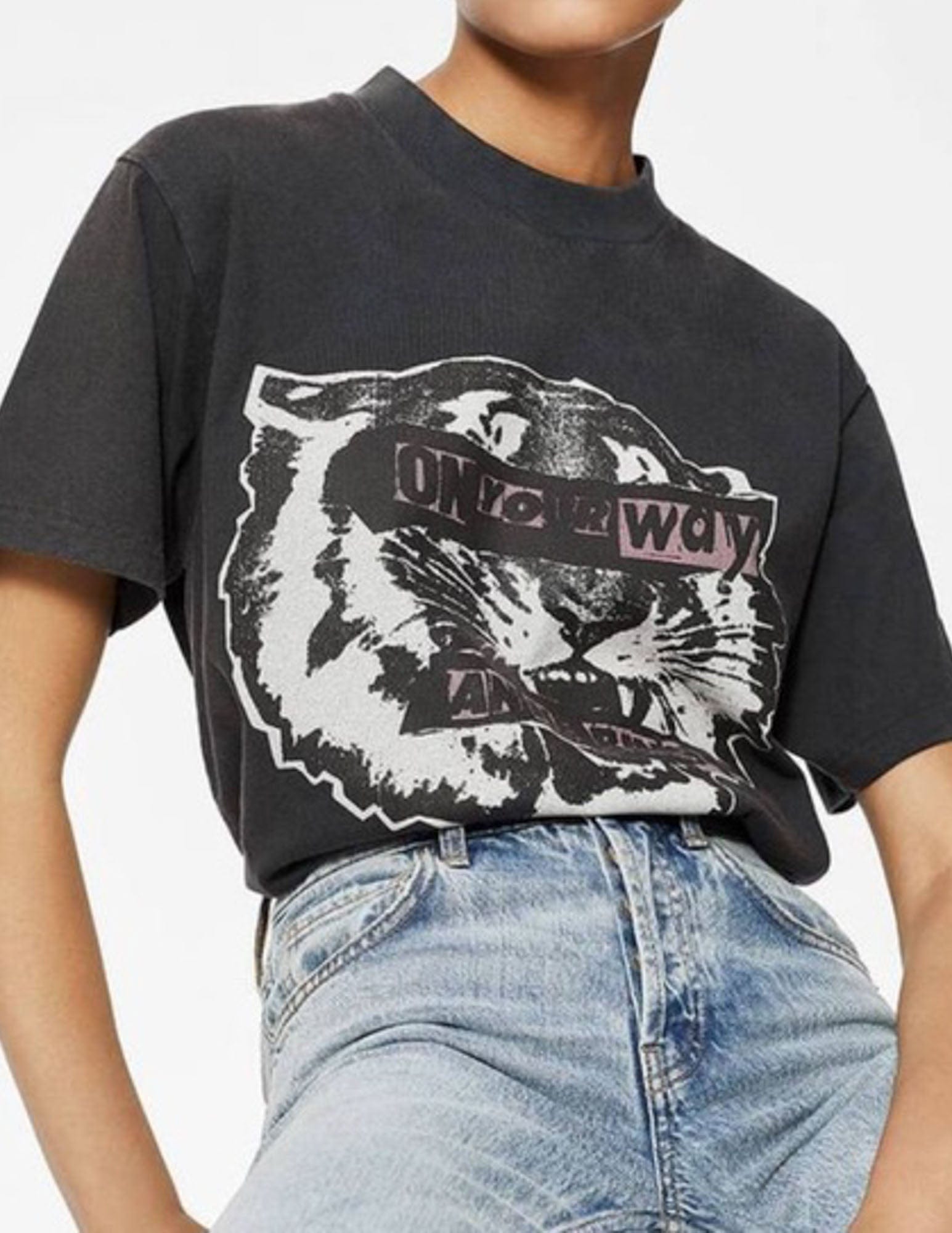 On Your Way Tiger Tee The Revury