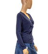 Ann Taylor Clothing Medium Knot Accent V-Neck Top