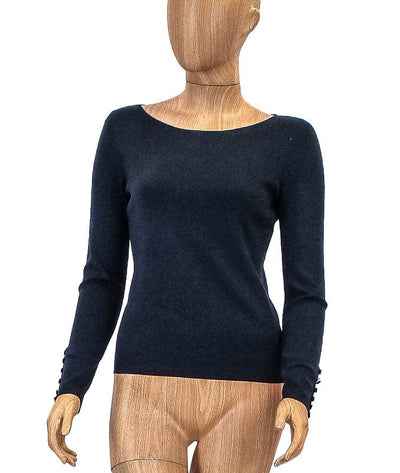 Ann Taylor Clothing Small Crew Neck Button Top