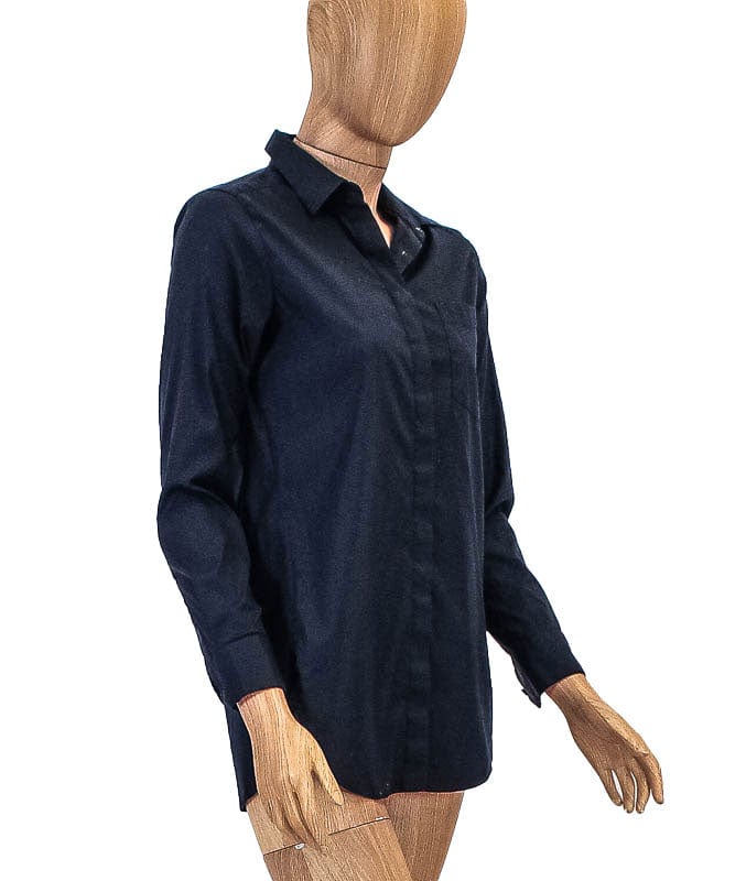 Ann Taylor Clothing XS Front Pocket Button Down