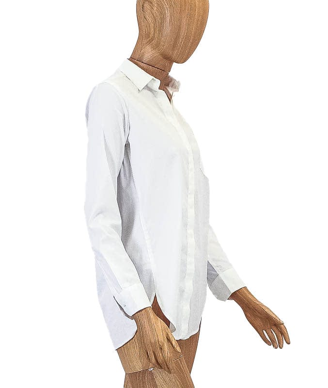 Ann Taylor Clothing XS Front Pocket Button Down