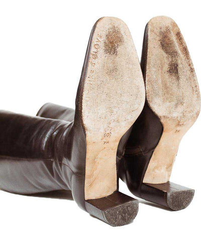 Antonio Melani Shoes Medium | US I 7.5 Mid-Calf Square Toe Boots