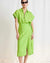 Catania Dress in Neon Lime