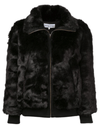 APIECE APART Clothing Small Maarten Fur Bomber Jacket In Black