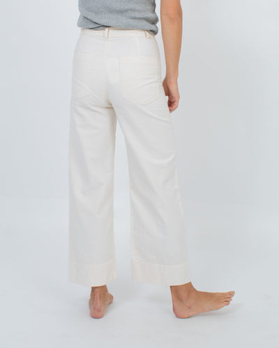 APIECE APART Clothing XS | US 0 Cream Wide Leg Pants