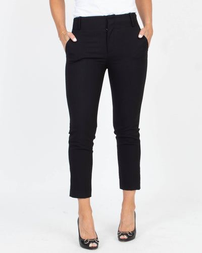 ARGENT Clothing Small | US 4 Black Trouser Pant