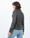 Armani Exchange Clothing Small Double Breasted Tweed Jacket