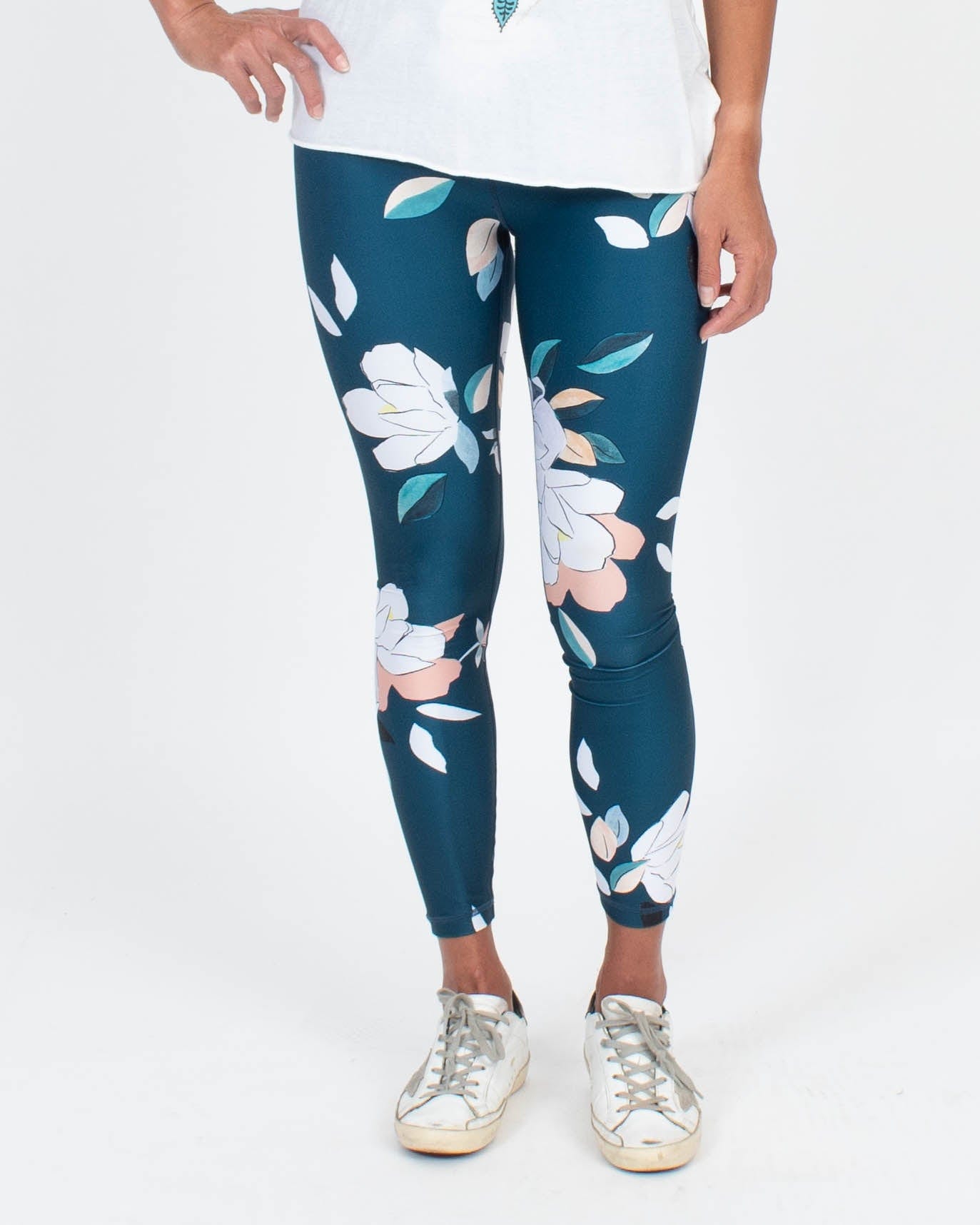 Elation Floral Leggings - The Revury