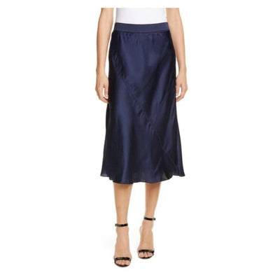 ATM Clothing Small "Bias" Silk Midi Skirt
