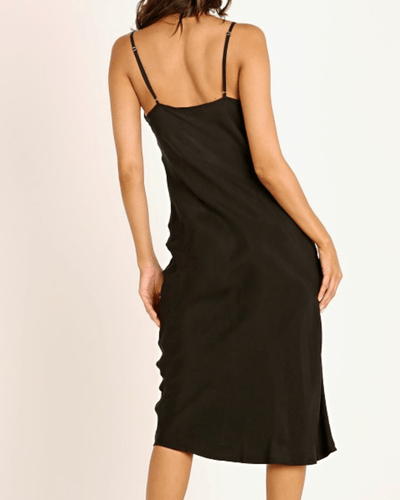 Auguste Clothing Medium Keepsake Midi Dress Charcoal