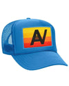 Aviator Nation Accessories One Size "Logo Rainbow Vintage" Trucker Hat