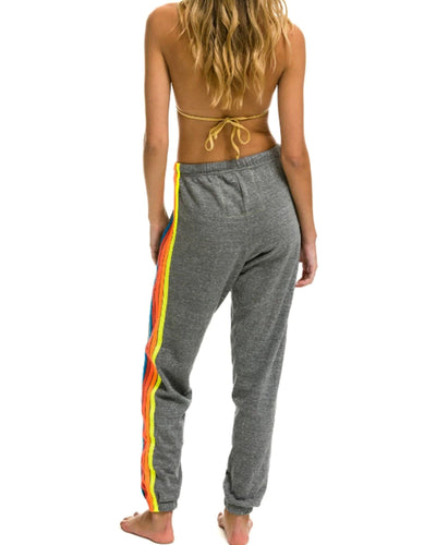 Aviator Nation Clothing Medium "5 Stripe Sweatpants"