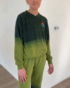 Aviator Nation Clothing Small Green Ombre Sweatset